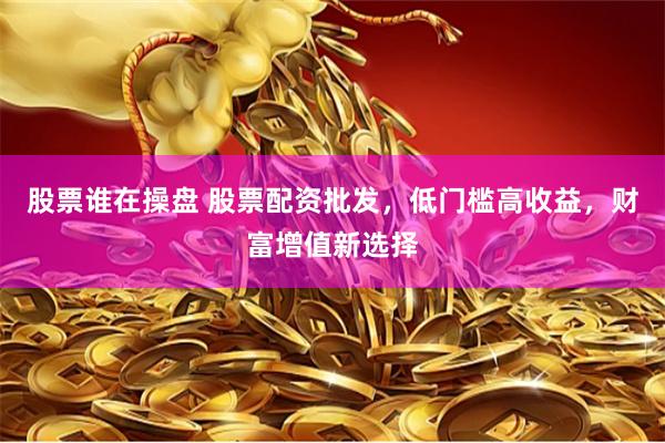 股票谁在操盘 股票配资批发,低门槛高收益,财富增值新选择