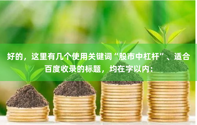 好的，这里有几个使用关键词“股市中杠杆”、适合百度收录的标题，均在字以内：
